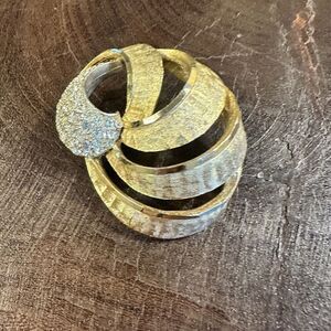 BSK Signed Estate Brooch Pin